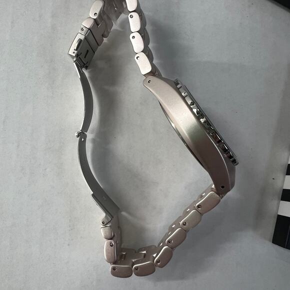 Adidas Metallic Silver Watch with White Dial - Picture 4 of 7